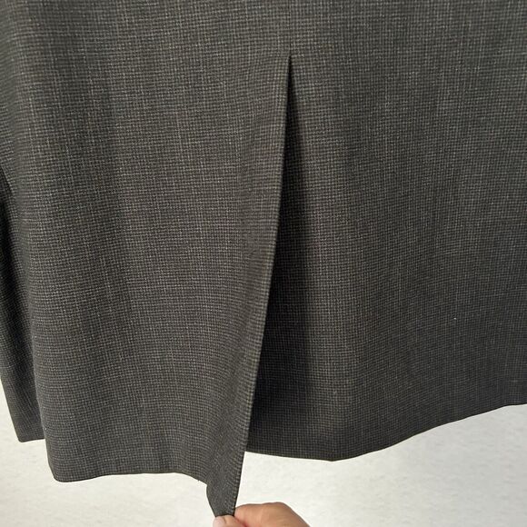 Chas Reed & Co Wool Sportscoat Men 44 Short Charcoal Dark Glen Plaid Vented USA - Picture 15 of 16